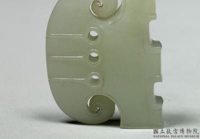 图片[2]-Jade yue axe, Qing dynasty (1644-1911)-China Archive